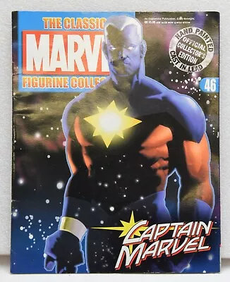 Buy Classic Marvel Figurines #46 CAPTAIN MARVEL (Magazine & Figure) *FREEPOST* • 8.99£