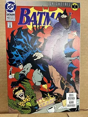 Buy Batman #492 1993 DC Comics Comic Book  • 8£
