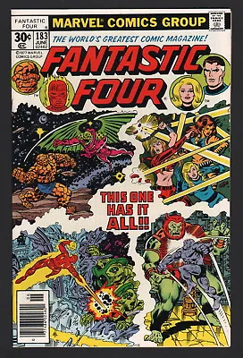 Buy Fantastic Four #183, Marvel, 1977, Vf/nm Condition, This One Has It All!    • 7.88£