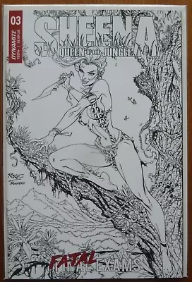Buy Sheena Queen Of The Jungle #3  F  Royle 1:10 Variant..dynamite 2023 1st Print.nm • 5.99£