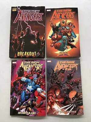 Buy LOT Of 4 The New Avengers Vol 1-4 TPB Trade Paperback Graphic Novel Marvel • 28.08£