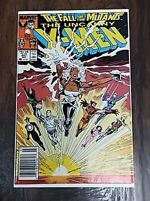 Buy Uncanny X-Men #227 Newsstand Variant 🔥 1st App Of The Adversary Marvel 1988 • 7.98£