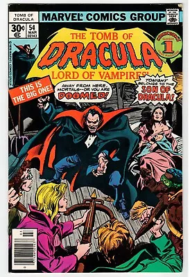 Buy Marvel TOMB OF DRACULA #54 - VG Mar 1977 Vintage Comic • 12.64£