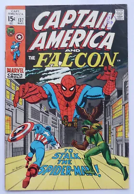 Buy Captain America And The Falcon #137 - Spider-Man Marvel Comics May 1971 FN 6.0 • 39.99£