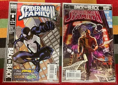 Buy Spiderman Family Back In Black 1+2 - Marvel Comics - NM • 6.99£