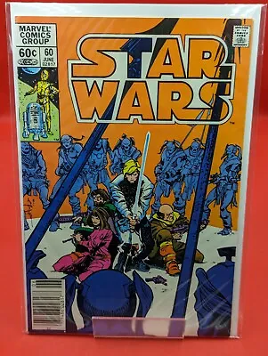 Buy Star Wars 60 VF- Condition Newsstand Marvel Comics 🔑 1st App. Of Rogue Squadron • 10.29£