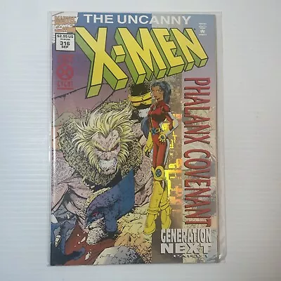 Buy Uncanny X-men #316 Phalanx Covenant Holofoil Cover 1st Print Marvel Comics(1994) • 4£