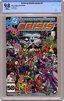 Buy Crisis On Infinite Earths #9 CBCS 9.8 1985 21-2767520-016 • 65.56£