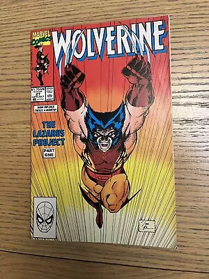 Buy Wolverine #27 The Lazarus Project Marvel Comics (1990) Classic Cover. • 6£