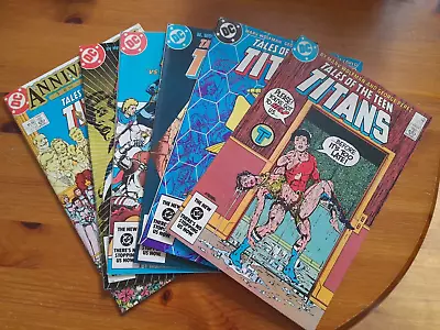 Buy Tales Of The Teen Titans #45 - #50  1984 FINE+ 6.5 6 X  Comics • 6.99£