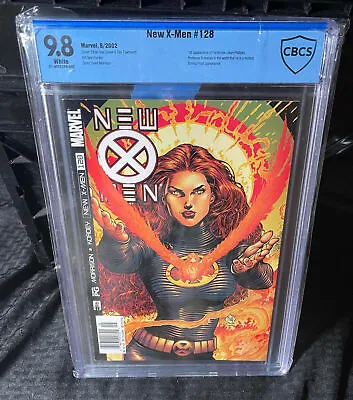 Buy New X-Men #128 Marvel Comic Book (2002) 1st Fantomex CBCS 9.8 Rare Newsstand • 394.52£