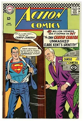 Buy Action Comics 345 CBS Candid Camera Allen Funt Superman Story 1967 DC (j#3175) • 20.43£