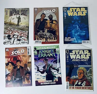 Buy STAR WARS Rebel Heist, Han Solo, Knight Errant Comic Lot • 15.73£