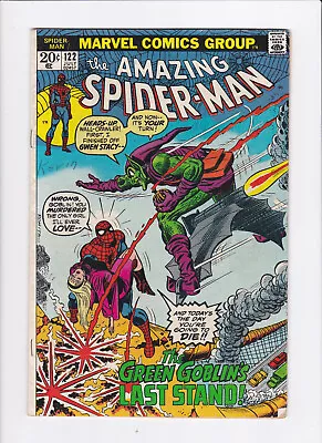Buy Amazing Spider-man #122 [1973 Fn-] Death Of Gwyn Stacy! • 183.88£