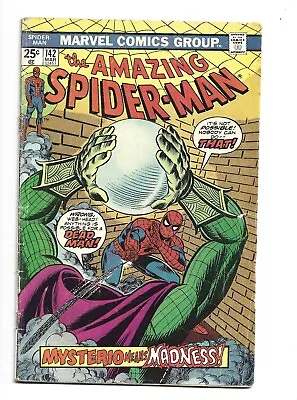 Buy Amazing Spider-man #142, GD/VG 3.0; Mysterio • 13.79£