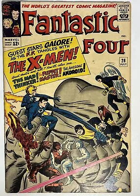 Buy Fantastic Four #28 (1964) In 3.5 Very Good- • 114.30£