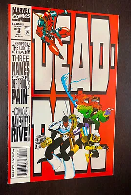 Buy DEADPOOL The Circle Chase #3 (Marvel Comics 1993) -- Joe Madureira -- VF/NM • 7.38£