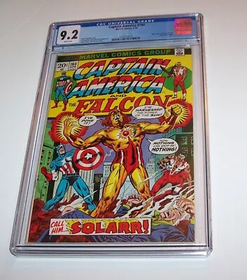 Buy Captain America #160 - Marvel 1973 Bronze Age Issue - CGC NM- 9.2 - 1st Solarr • 138.36£