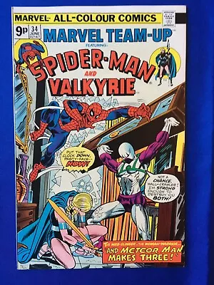 Buy Marvel Team-Up #34 VFN/NM (9.0) MARVEL ( Vol 1 1975) Spider-Man, Valkyrie (2) • 14£