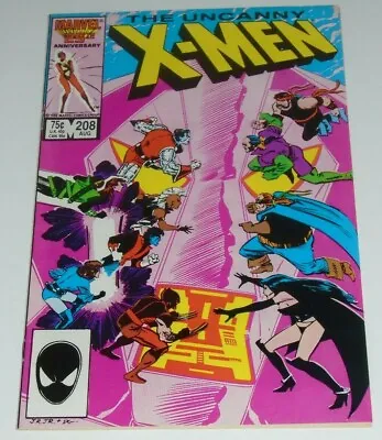 Buy Uncanny X-men 208 Marvel Comics (1986) • 5.51£