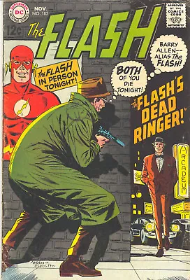 Buy Dc Comics Flash - 183, November 1968 (barry Allen) Rare Silver Age Issue • 45£