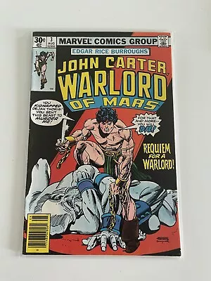 Buy John Carter Warlord Of Mars #3 1977 Marvel Comics Newsstand Combined Shipping • 5.59£