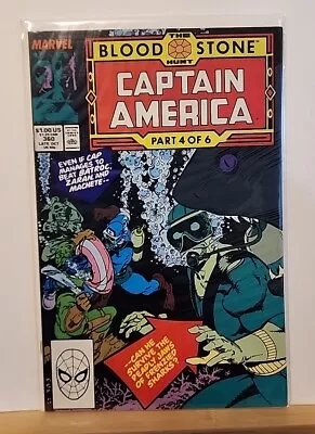 Buy CAPTAIN AMERICA #360 VF/NM 1989 Marvel Comics 1st Appearance Crossbones! • 6.25£