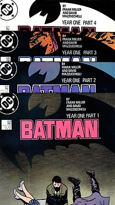 Buy Frank Miller's BATMAN 404 405 406 407  VF To NM/M (9.8)   Complete YEAR ONE Set! • 98.89£