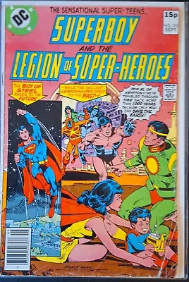Buy SUPERBOY AND THE LEGION OF.SUPER-HEROES September 1979 DC COMICS Vintage Bronze  • 1.99£