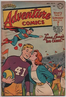 Buy ADVENTURE COMICS - SERIES 1 No. 170  NOV 1951 - VG  SUPERBOY + LANA LANG - RARE • 200£