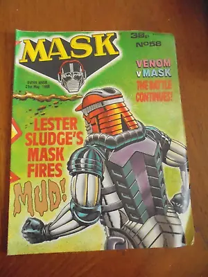 Buy Vintage MASK Comic Issue 58 Issue 1988 • 4.99£