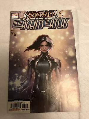Buy War Of The Realms: New Agents Of Atlas #1 2nd Print/ 1st App Luna Aero Snow Wave • 9.55£