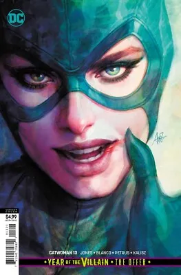 Buy Catwoman #13 (New DC Rebirth, RARE Artgerm Variant Cover) First Printing • 6.99£
