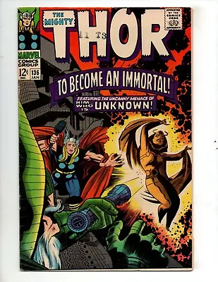 Buy Thor #136  Vf 8.0   To Become An Immortal  • 72.74£