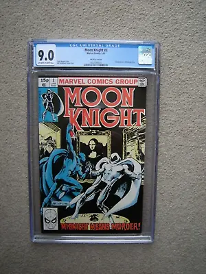 Buy Moon Knight #3 CGC 9.0 (1981) 1st Appearance Midnight Man (FREE POSTAGE) • 69£