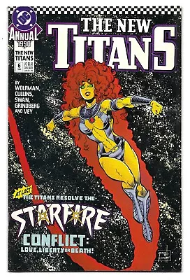 Buy The New Titans Annual #6 : NM :  Starfire's World  • 2.95£