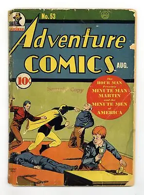 Buy Adventure Comics #53 PR 0.5 1940 • 597.66£
