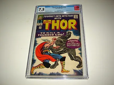 Buy Journey Into Mystery #118 CGC 7.5  Silver Age Marvel  1st App Of The Destroyer  • 268.02£