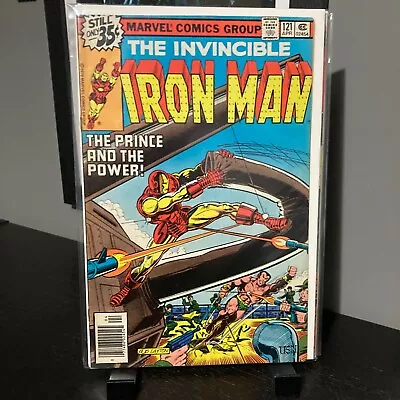 Buy Iron Man #121 (1979) Marvel First Print Comic  Demon In A Bottle  Part 2 • 14.95£