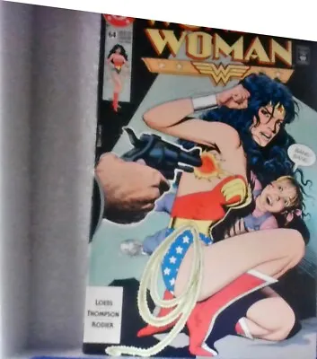 Buy Dc Comics Wonderwoman No.64 1992. (stock No. 121.) Loebs  Thompson  Rodier. • 7.95£