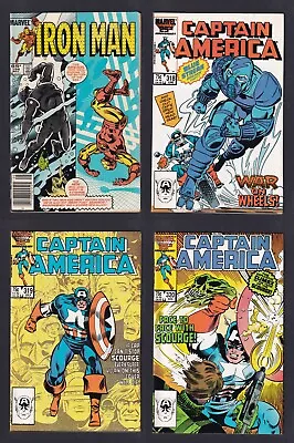 Buy Iron Man #194 & Captain America #318-320 1st Scourge & Complete Scourge Story • 15.81£