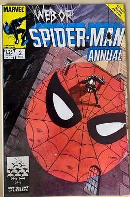 Buy Web Of  SPIDER-MAN Annual LOT Of 2  #2 #4 FN • 10£
