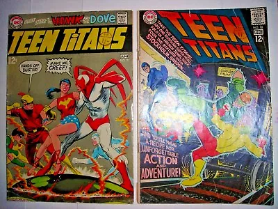 Buy Teen Titans # 18 21 Dc Comics Nov Dec 1968 Gd & May Jun 1969 Vg+ Neal Adams More • 12.20£