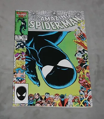 Buy The Amazing Spider-Man #282 (1986) 25th Anniversary Border Near Mint Or Better • 14.64£