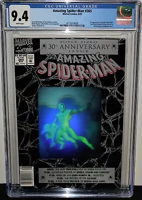 Buy Amazing Spider-man 365 Rare Newsstand Cgc 9.4 1st App Of Spider-man 2099! Knull • 79.02£