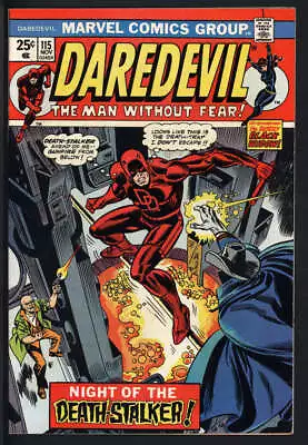 Buy Daredevil #115 7.5 // Includes Ad For Incredible Hulk #181 Marvel Comics 1974 • 49.87£