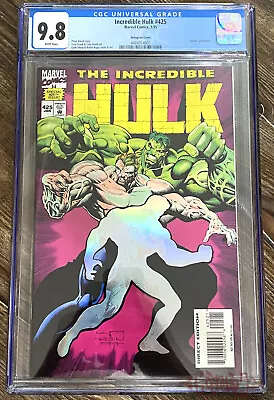 Buy Incredible Hulk #425 - (01/1995) - CGC 9.8 - Marvel Comic - Hologram Cover • 106.73£