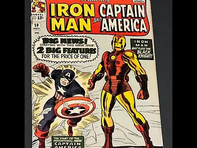 Buy Tales Of Suspense 59 1964.1st Captain America Solo Story FN • 126.88£