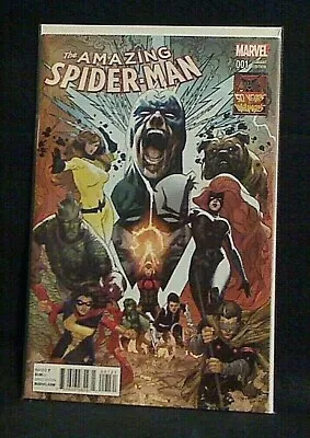 Buy MARVEL Amazing Spider-Man #1 Inhumans 50th Anniversary 1 For 50 Variant Cover • 11.86£