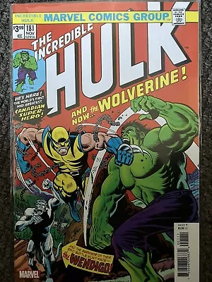 Buy The Incredible Hulk #181 Facsimile 2023 • 3.99£
